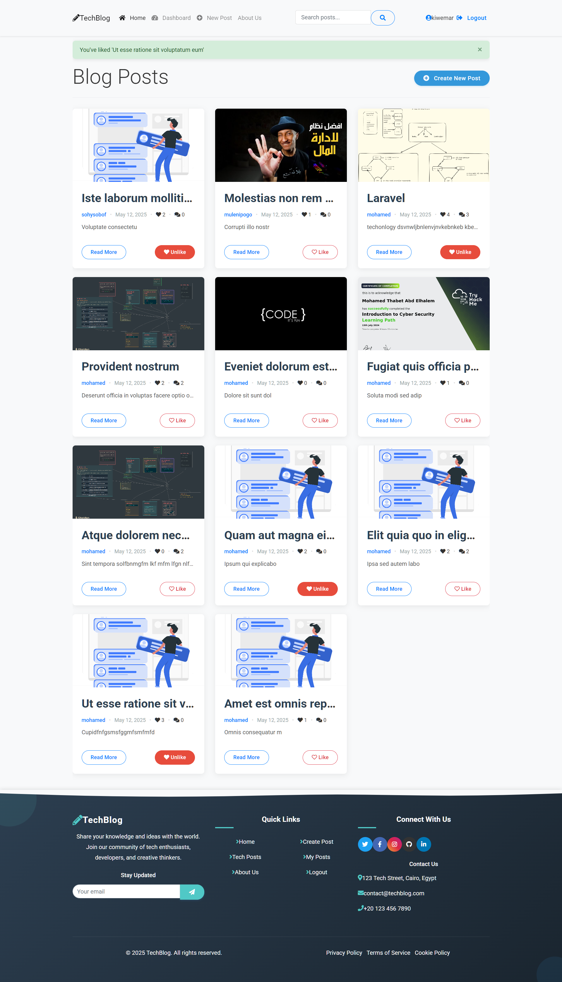 Tech Blog (Django)